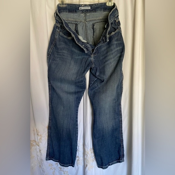 LEE SlenderSecret Sz-12P Well💗 Good Tough Jeans-Great 4 Outdoors-Comfortable☁️ - Picture 5 of 16